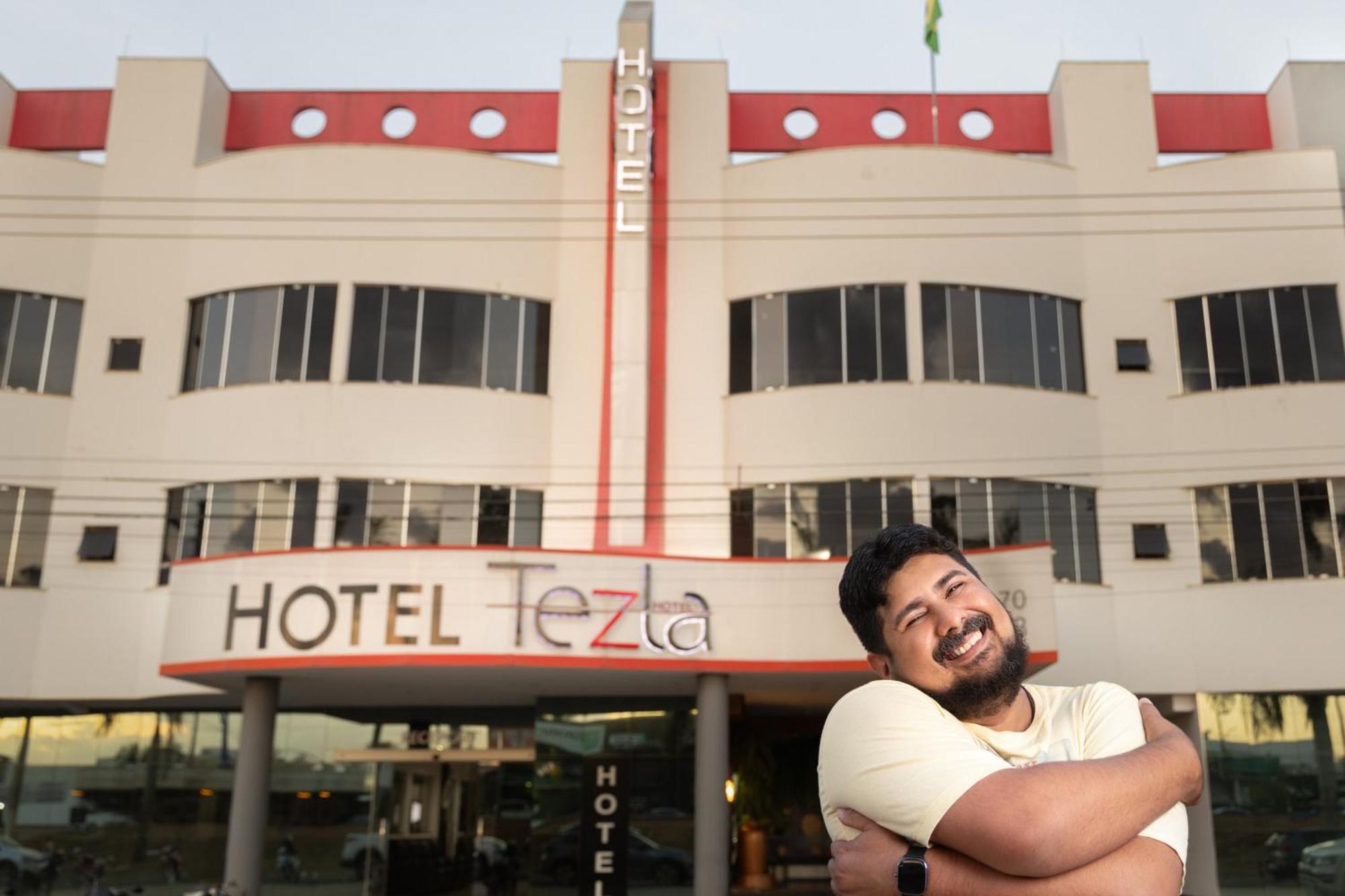 Tezla Hotel Primavera do Leste Exterior foto